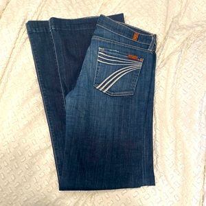 seven for all mankind dojo jeans size 30